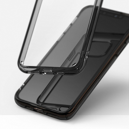 Чехол для iPhone 11 Pro Max гибридный Ringke Fusion прозрачно-серый