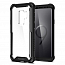 Чехол для Samsung Galaxy S9+ гибридный с защитой экрана Spigen SGP Hybrid 360 прозрачно-черный