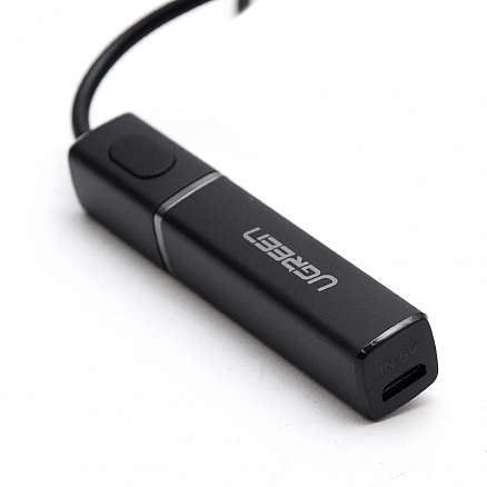 Bluetooth аудио адаптер (трансмиттер) Toslink aptX Ugreen CM150 черный