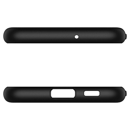 Чехол для Samsung Galaxy S22+ гибридный с подставкой Spigen Slim Armor черный