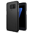 Чехол для Samsung Galaxy S7 пластиковый тонкий Spigen SGP Thin Fit черный