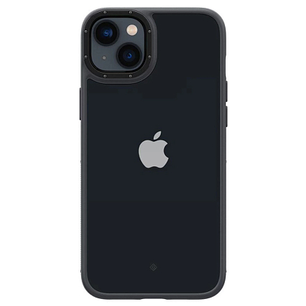 Чехол для iPhone 14 Plus гибридный Spigen Caseology Skyfall матовый черный