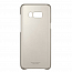 Чехол для Samsung Galaxy S8+ G955F оригинальный Clear Cover EF-QG955CFEG прозрачно-золотистый