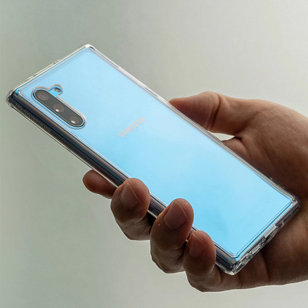 Чехол для Samsung Galaxy Note 10 гибридный Ringke Fusion прозрачный