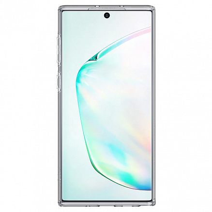 Чехол для Samsung Galaxy Note 10 гелевый ультратонкий Spigen SGP Liquid Crystal прозрачный