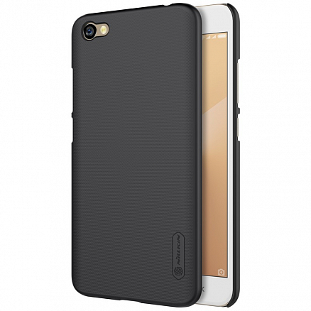 Чехол для Xiaomi Redmi Note 5A пластиковый тонкий Nillkin Super Frosted черный
