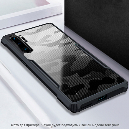 Чехол для Samsung Galaxy S10 Lite G770 гибридный Rzants Beetle Camo черный