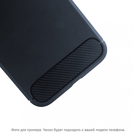 Чехол для Huawei P30 Lite, Honor 20S гелевый GreenGo Simple темно-синий