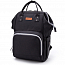 Рюкзак (сумка) Ankommling LD24 для мамы с отделением для бутылочек и USB-портом черный