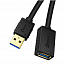 Кабель-удлинитель USB 3.0 (папа - мама) длина 1 м Dtech CU0302