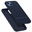 Чехол для iPhone 13 гибридный Spigen Caseology Parallax синий