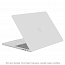 Чехол для Apple MacBook Pro 13 Touch Bar A1706, A1989, A2159, Pro 13 A1708 пластиковый матовый DDC Matte Shell белый