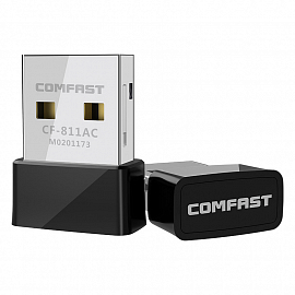 WI-FI USB-адаптер 650 Мбит/с двухдиапазонный Comfast CF-811AC