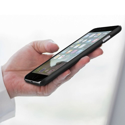 Чехол для iPhone 7 Plus, 8 Plus пластиковый тонкий Spigen SGP Thin Fit черный