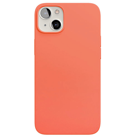 Чехол для iPhone 13 силиконовый VLP Silicone Case коралловый