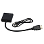 Переходник (преобразователь) HDMI - VGA + Audio (папа - мама) 15 см Cablexpert черный