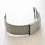 Ремешок-браслет для Apple Watch 42 и 44 мм миланское плетение Nova-01 серебристый