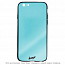 Чехол для iPhone 7, 8 гибридный Beeyo Glass голубой