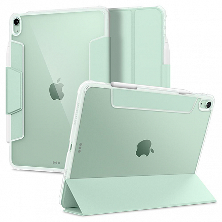 Чехол для iPad Air 2020, 2022 книжка Spigen Ultra Hybrid Pro зеленый