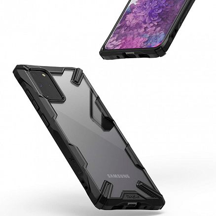Чехол для Samsung Galaxy S20+ гибридный Ringke Fusion X черный