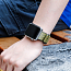 Ремешок-браслет для Apple Watch 42 и 44 мм текстильный Nova Nylon N2 оливковый