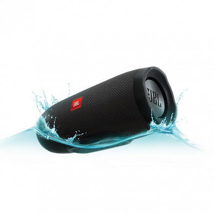 Портативная колонка JBL Charge 3 с защитой от воды и аккумулятором для телефона на 6000мАч черная