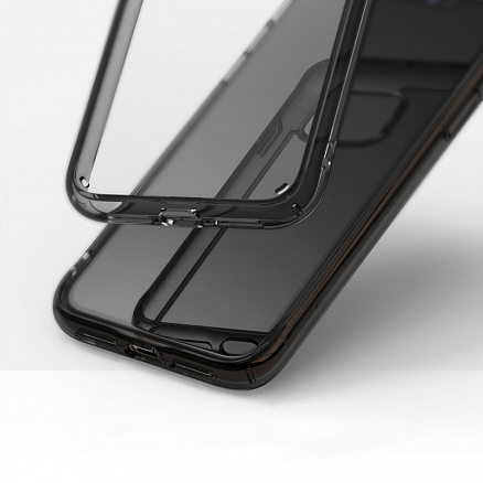 Чехол для iPhone 11 гибридный Ringke Fusion прозрачно-серый