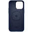 Чехол для iPhone 14 Pro силиконовый Spigen Silicone Fit MagSafe синий