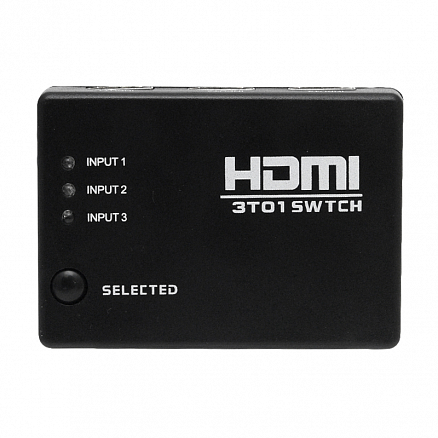 HDMI Switch на 3 порта (3 HDMI входа на 1 HDMI выход) с пультом