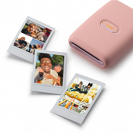 Фотопринтер Fujifilm Instax Link розовый 