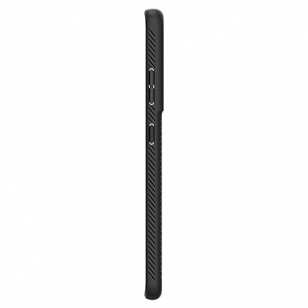 Чехол для Samsung Galaxy S21 Ultra гелевый Spigen SGP Liquid Air матовый черный
