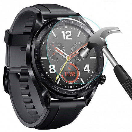 Защитное стекло для Huawei Watch GT на экран противоударное Lito-9 2.5D 0,33 мм