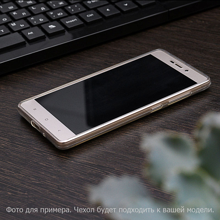 Чехол для HTC Desire 620, Desire 820 mini ультратонкий гелевый 0,5мм Nova Crystal прозрачный