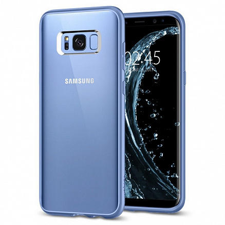 Чехол для Samsung Galaxy S8+ G955F гибридный Spigen SGP Ultra Hybrid прозрачно-синий