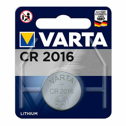 Батарейка CR2016 литиевая VARTA 1 шт.