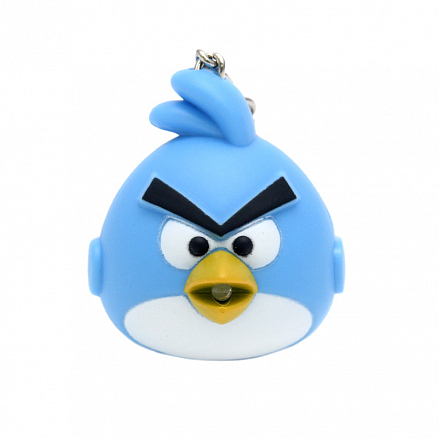 Брелок-фонарик для ключей Cartoon Angry Birds: Синяя птица