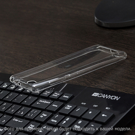 Чехол для HTC One E9+ Dual Sim ультратонкий гелевый 0,5мм Nova Crystal прозрачный
