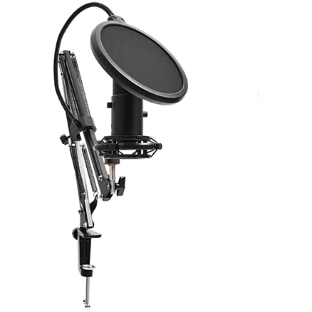 Микрофон для стрима с поп-фильтром Lorgar Voicer 931 черный