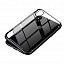 Чехол для iPhone XS Max магнитный Baseus Magnetite серебристый