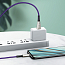 Кабель USB - MicroUSB для зарядки 2 м 4А плетеный Baseus Waterdrop (быстрая зарядка) фиолетовый