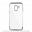 Чехол для Huawei P Smart гелевый GreenGo Plating Soft прозрачно-серебристый