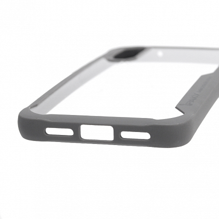 Чехол для Huawei P20 гибридный для полной защиты iPaky Survival прозрачно-серый