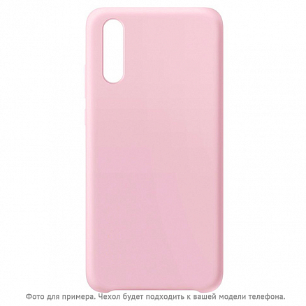 Чехол для Huawei P30 Lite, Honor 20S силиконовый Soft розовый