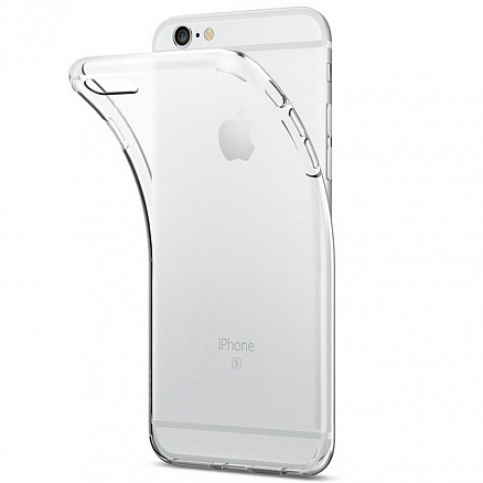 Чехол для iPhone 6 Plus, 6S Plus гелевый ультратонкий Spigen SGP Liquid Crystal прозрачный