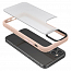 Чехол для iPhone 12, 12 Pro гибридный Spigen Cyrill Color Brick прозрачно-розовый