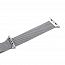 Ремешок-браслет для Apple Watch 42 и 44 мм миланское плетение Nova-02 серебристый