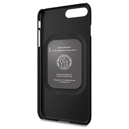 Чехол для iPhone 7 Plus, 8 Plus пластиковый тонкий Spigen SGP Thin Fit черный