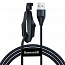 Кабель Type-C - USB 2.0 для зарядки 1,2 м 3А игровой плетеный Baseus Colorful черный