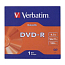Диск DVD-R 4.7Gb 16x для однократной записи Verbatim DataLife в конверте 1 шт.