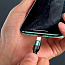 Кабель USB - Lightning для зарядки iPhone 1 м 2А плетеный Usams U55 темно-зеленый